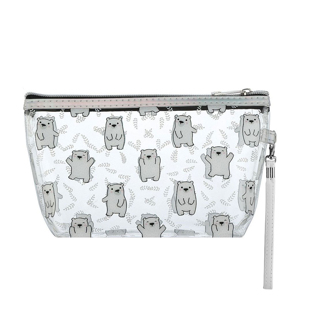 Косметичка Cosmo Shop Ведмедики, з ручкою, 12*22.5*6.5 см, 1 шт (CS1130B)